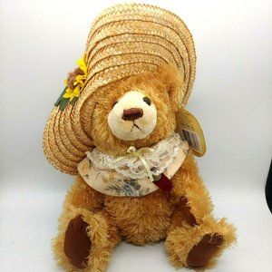 Cathy The Bear of Love Plush Brass Button Bears Collectible Pickford Bears 2004